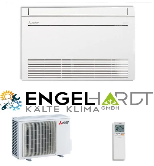 Mitsubishi MFZ-KT25VG Truhengerät 2,5 kW Set/Kit